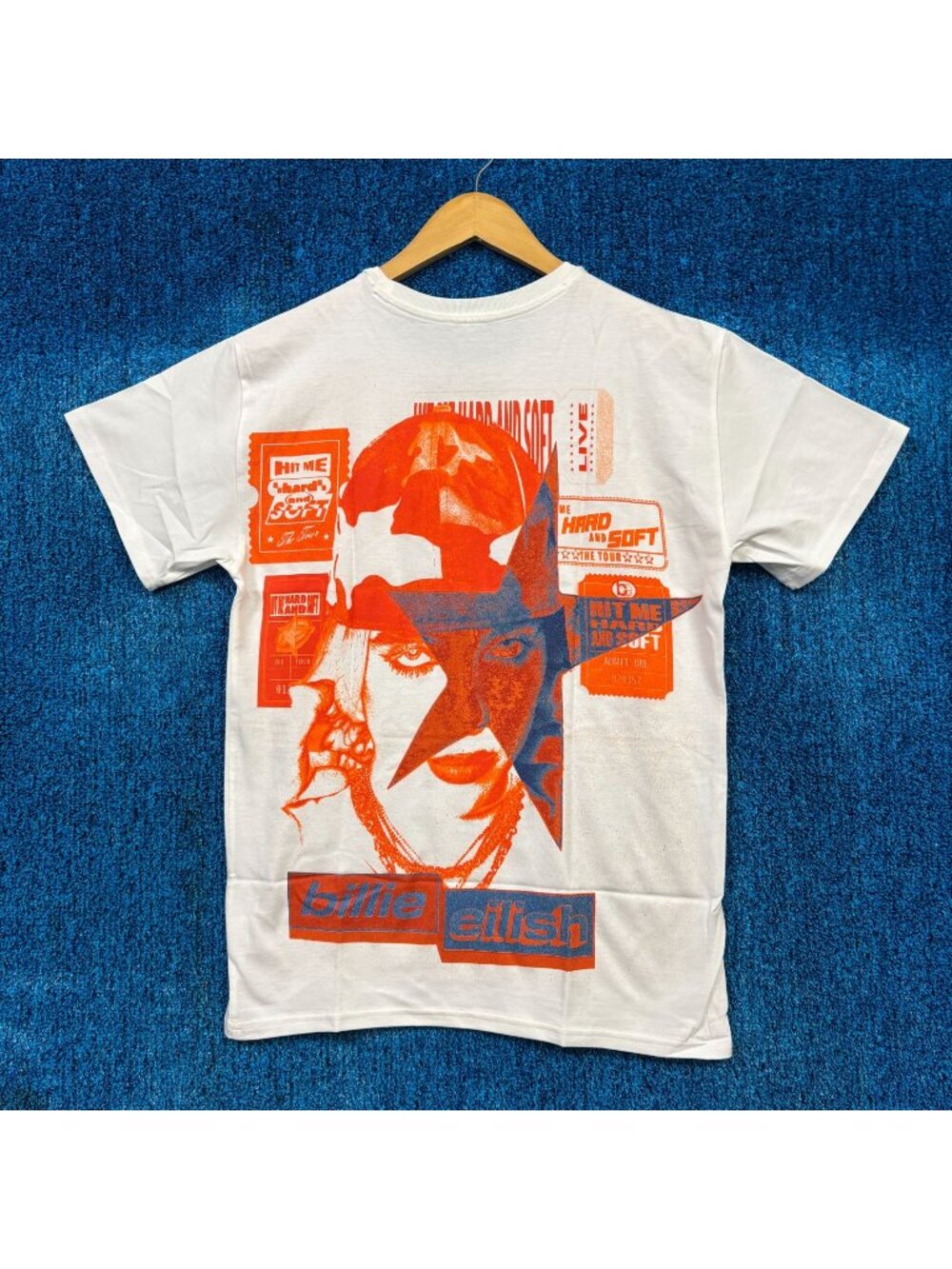 Billie Eilish Hit Me Hard and Soft Admission Stub Pop Tee S